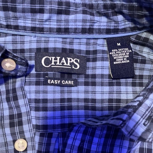 Chaps Blue Flannel - Picture 2 of 3